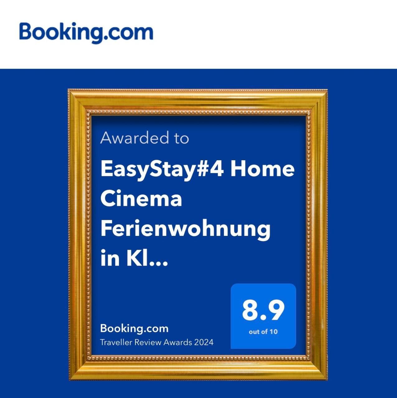 Easystay#4 Home Cinema Ferienwohnung In Kliniknaehe Mit Balkon, Boxspringbett & Netflix Bad Oeynhausen Eksteriør bilde